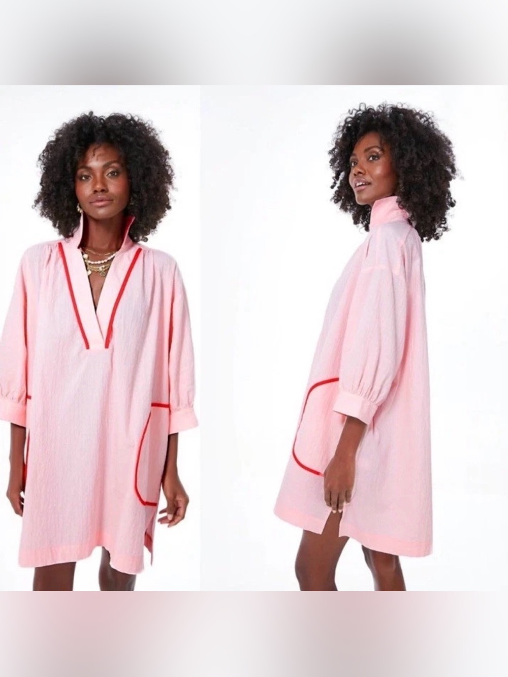 Pomander Place Pink Salt Lizzie Cover Up